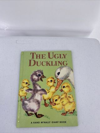 Vintage The Ugly Duckling Giant Book Rand Mcnally 1978 Edition Hardcover