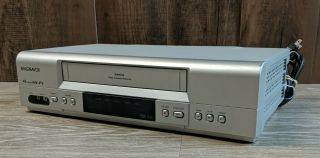 Magnavox 4 Heads Hi - Fi Mvr650 Video Cassette Recorder Model Mvr650mg/17