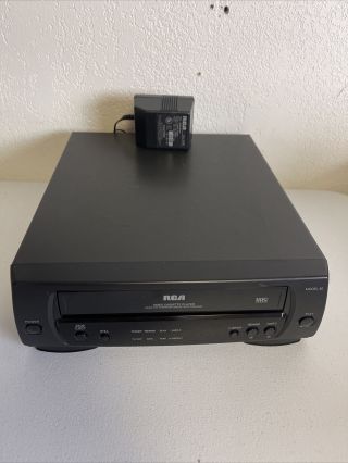 Rca Ac/dc Vhs Video Cassette Player Model 50 16 - 3200