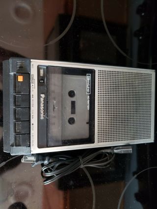 Vintage Panasonic Rq - 2739 Portable Cassette Tape Recorder Slim Line