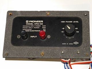 One Vintage Pioneer Hpm - 40 Speaker Crossover