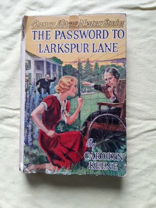 Nancy Drew The Password To Larkspur Lane 1933 Hc Dj By Carolyn Keene