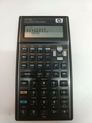 Hp 35s Rpn Scientific Calculator 2 - Line Display With Case
