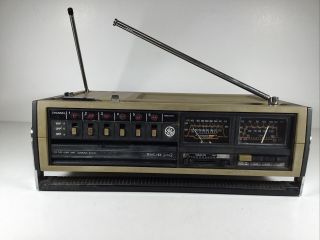 General Electric Ge Searcher Radio 2plus2 Fm Am Vhf Scan Model 7 - 2975a See Notes