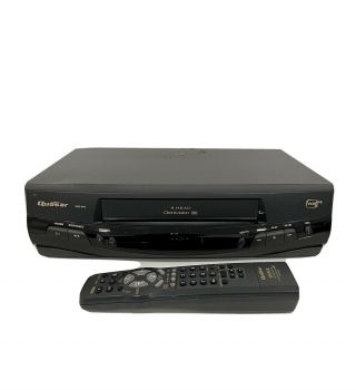 Quasar Vcr Vhs Vhq - 940 4 - Head Video Cassette Recorder Player W/oem Remote