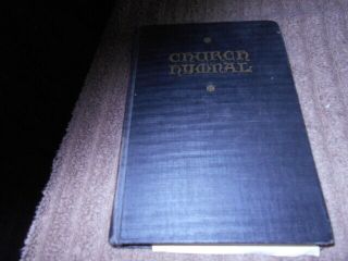 Hardcover,  The Church Hymnal,  Of The Seventh - Day Adventist Church,  1941,  Acceptable