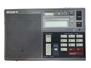 Sony Icf - 2003 Multi - Band Radio Receiver