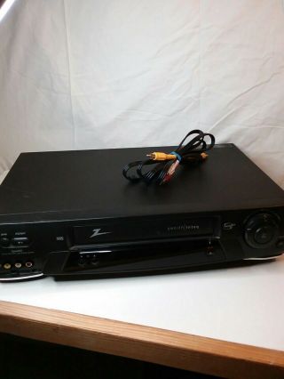 Zenith Inteq Iqvb423 4 - Head Hi - Fi Vcr Video Cassette Recorder