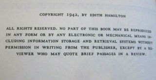 Mythology by Edith Hamilton - 1942 publication 2
