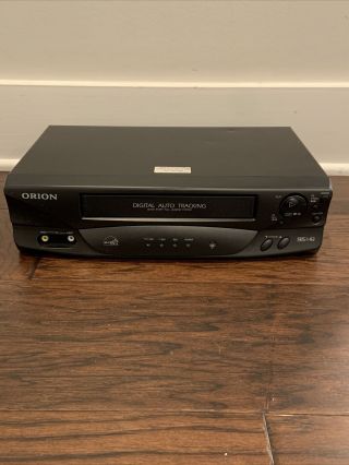 Orion Vr213 Digital Auto Tracking Vhs Vcr Video Cassette Recorder Player