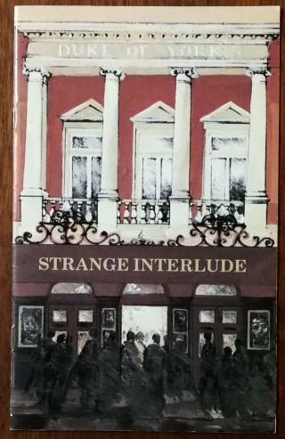 Strange Interlude By Eugene O’neill,  Theatre Programme 1984