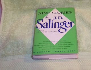 Nine Stories By J D Salinger 1953 Hc/dj First Edition Modern Library