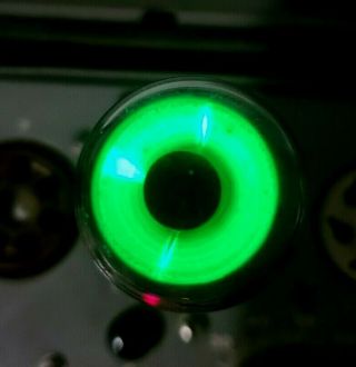 1 Nos Ge 6e5 Magic Eye Vacuum Tube Bright On Calibrated Tv 7