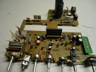 Kenwood Kr - 5010 Main Board With Switches Relays Complete Except Darling Outputs