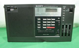 Sony Icf - 2001 Am Fm 2 Band Pll Synthesized Receiver Radio