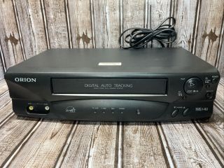 Orion Vr213 4 Head Hi - Fi Vhs Player No Remote Vcr Tested/works/cleaned Heads