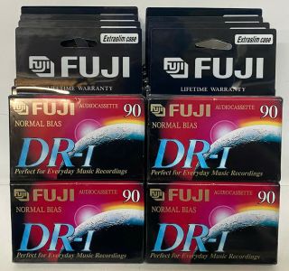 20 X Fuji Dr - I Normal Bias 90 Minute Blank Cassette Tapes / 10 Packs