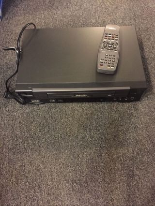 Toshiba W512 Vhs Vcr With Remote