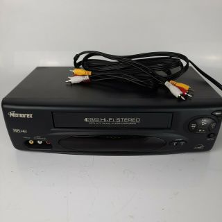 Memorex Mvr4041 4head Hi - Fi Stereo Vhs Vcr Player Video Cassette Recorder