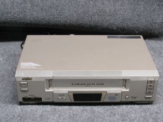 Sanyo Vwm - 700 4 - Head Hi - Fi Vcr Video Cassette Recorder Vhs Tape Player