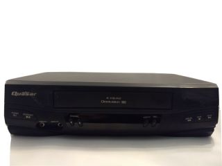 Quasar Vhq - 41m 4 - Head Vhs Vcr Video Cassette Recorder Player No Remote