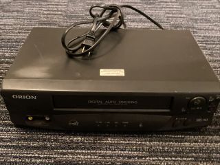 Orion Vr213 Vcr 4 - Head Hq Video Cassette Recorder Vhs Player
