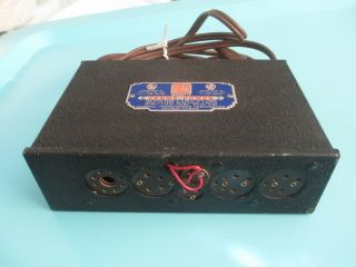 Vintage Perma Power Model A Radio Battery Eliminator Tester