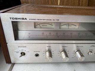 Vintage Toshiba Servo Locked Stereo Receiver Model SA - 5000 (Parts) 3