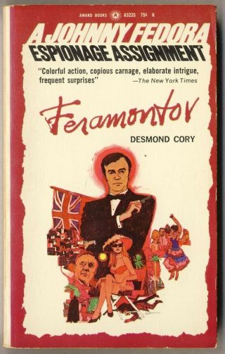 Desmond Cory - Feramontov.  Award Books - 1968 / Johnny Fedora