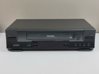 Toshiba W - 512 Vhs Vcr Player Recorder W/ Hi - Fi Stereo & No Remote