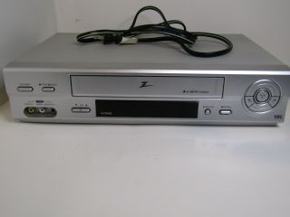 Zenith Vcs442 Vcr Vhs 4 Head Player Recorder Remote Control & Cables Great