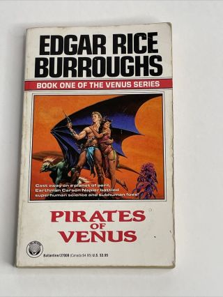 Edgar Rice Burroughs - Pirates Of Venus - 1991 Paperback