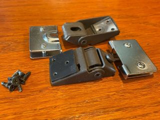 Jvc Jl - A20 Turntable Parts - Dust Cover Hinges (pair)