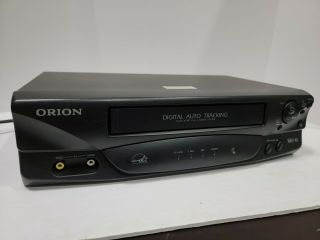 Orion Vr213 4 Head Hi - Fi Vhs Player No Remote Vcr Tested/works