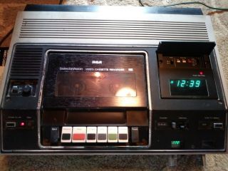 Rca Selectavision Vct201 Top Loading Vcr Vhs Player