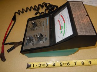 Vintage " Motorola " Electronic Battery Tester - See Photos