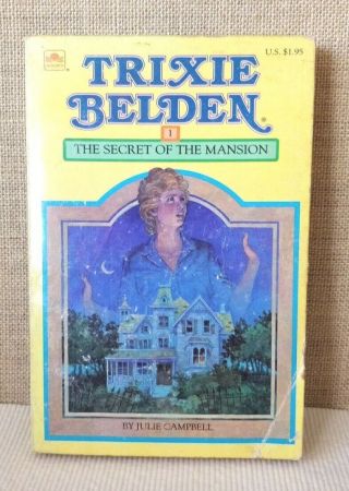 Trixie Belden Golden Book - 1 The Secret Of The Mansion - 1984