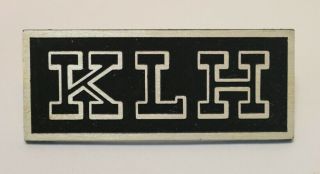 Klh Model Seventeen 17 Speaker Metal Grill Badge Logo Emblem