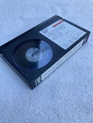 Blank Beta Vcr Cassette Tape - 1992 Western Conference Finals Game 2 Port Utah