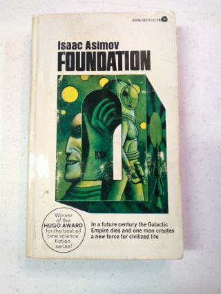 Foundation By Isaac Asimov (1972) Avon Sf Paperback