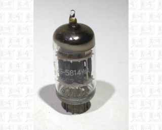 General Electric Ge Jg - 5814wa 5814 Vacuum Tube Usa Support Rods White Label
