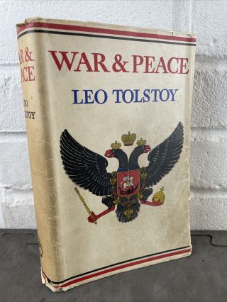 Rare? 1942 Leo Tolstoy " War And Peace " Book Club Society