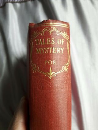 Tales Of Mystery.  Edgar Allan Poe.  Vintage Hardback Book.  Odhams Press.  Vgc.