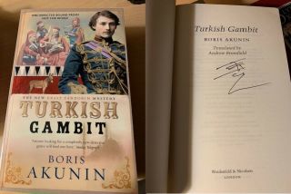 Signed Uk Proof The Turkish Gambit By Boris Akunin Uk1st/1st