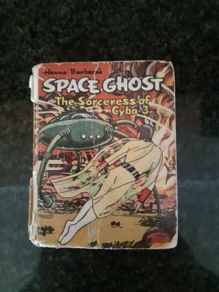 Whitman Big Little Book Space Ghost The Sorceress Of Cyba - 3 (16) Fair/good