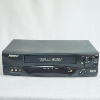 Memorex Vcr Vhs Player Model Mvr4046a Video Cassette Player Recorder No Remote
