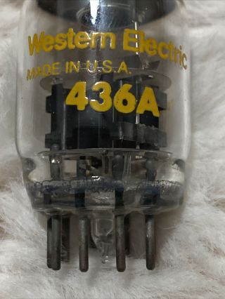 Western Electric 436a Vacuum Tube Audio Pre Amp Hifi Pre Amplifier