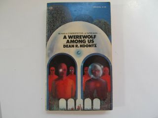 A Werewolf Among Us By Dean R.  Koontz,  1973 P/b Book,  Horror,