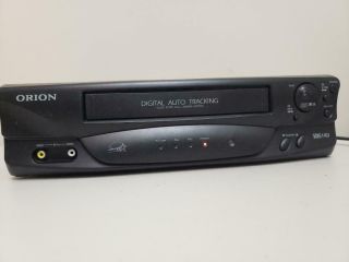 Orion Vr0212a Vcr Vhs Player Recorder Auto Tracking.  No Remote.