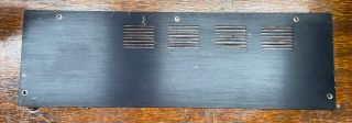 Phase Linear 700 700b Power Amp Top/bottom Plate Check Screw Layout 8 Space Vent